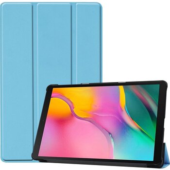 Betaalbare Hoesjes Samsung Galaxy Tab A 10.1 (2019) Hoesje Book Case - Lichtblauw