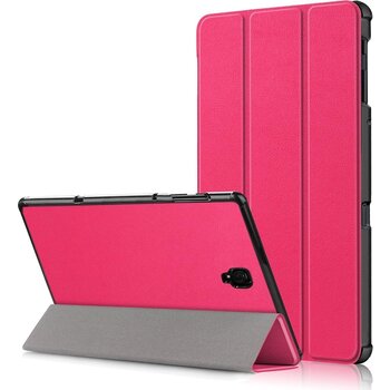 Samsung Galaxy Tab A 10.5 (2018) Hoesje Book Case - Donkerroze