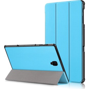 Betaalbare Hoesjes Samsung Galaxy Tab A 10.5 (2018) Hoesje Book Case - Lichtblauw