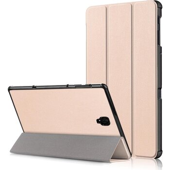 Betaalbare Hoesjes Samsung Galaxy Tab A 10.5 (2018) Hoesje Book Case - Goud