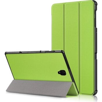 Betaalbare Hoesjes Samsung Galaxy Tab A 10.5 (2018) Hoesje Book Case - Groen