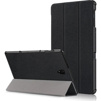 Betaalbare Hoesjes Samsung Galaxy Tab A 10.5 (2018) Hoesje Book Case - Zwart