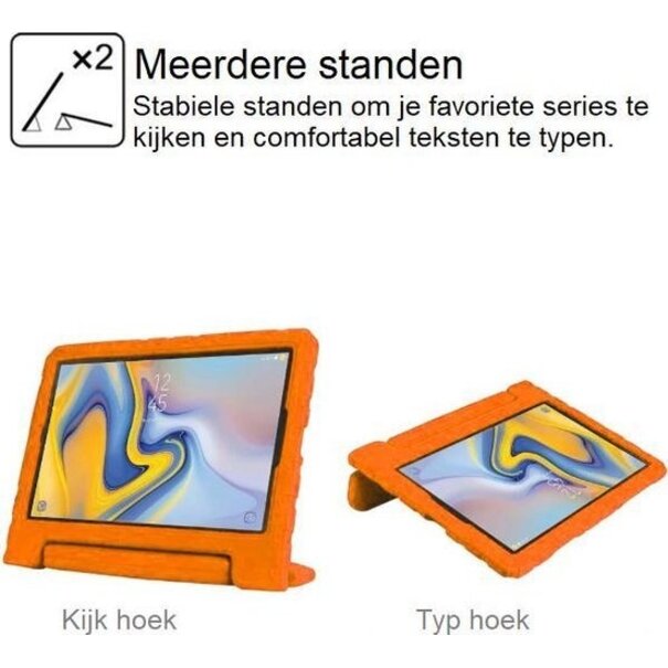 Apple iPad 4 9.7 (2012) Hoesje Back Cover - Oranje