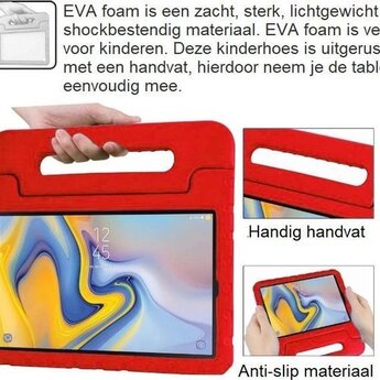 Apple iPad 2 9.7 (2011) Hoesje Back Cover - Rood