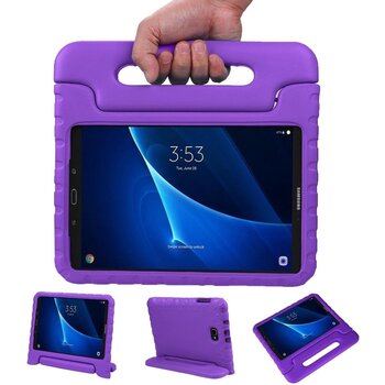 Betaalbare Hoesjes Samsung Galaxy Tab A 10.5 (2018) Hoesje Back Cover - Paars