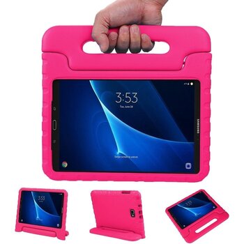 Betaalbare Hoesjes Samsung Galaxy Tab A 10.5 (2018) Hoesje Back Cover - Roze