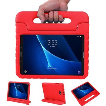 Betaalbare Hoesjes Samsung Galaxy Tab A 10.5 (2018) Hoesje Back Cover - Rood