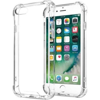 Apple iPhone 7 Hoesje Siliconen Shock Proof Hoes Case Cover - Transparant