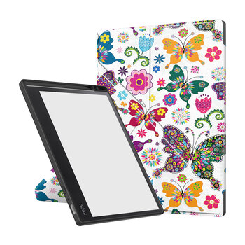 Betaalbare Hoesjes Kobo Elipsa 2E Hoesje Book Case - Vlinder