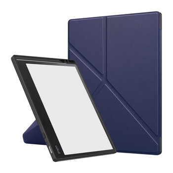 Betaalbare Hoesjes Kobo Elipsa 2E Hoesje Book Case - Donkerblauw