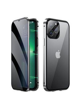 Apple iPhone 13 Pro Max Screen Protector Beschermglas Tempered Glass - Zilver