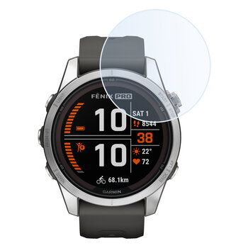 Betaalbare Hoesjes Screen Protector Voor Garmin Fenix 7S Pro - Screenprotector - Bescherm Glas