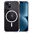 Apple iPhone 15 Hoesje Siliconen Shock Proof Hoes Case Cover - Transparant