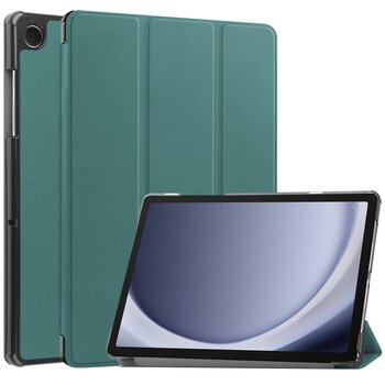 Samsung Galaxy Tab A9 Hoesje Book Case - Donkergroen