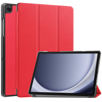 Betaalbare Hoesjes Samsung Galaxy Tab A9 Hoesje Book Case - Rood