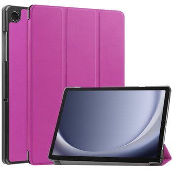 Betaalbare Hoesjes Samsung Galaxy Tab A9 Plus Hoesje Book Case - Paars