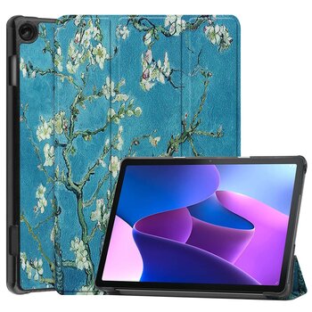 Betaalbare Hoesjes Lenovo Tab M10 (3rd gen) Hoesje Book Case - Bloesem