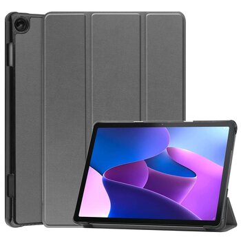 Betaalbare Hoesjes Lenovo Tab M10 (3rd gen) Hoesje Book Case - Grijs