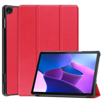 Betaalbare Hoesjes Lenovo Tab M10 (3rd gen) Hoesje Book Case - Rood