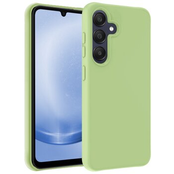 Samsung Galaxy A25 Hoesje Siliconen Hoes Case Cover - Groen