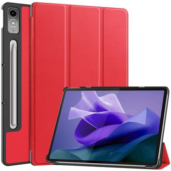 Lenovo Tab P12 Hoesje Book Case - Rood