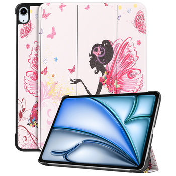 Betaalbare Hoesjes iPad Air 6 11 (2024) Hoesje Book Case - Elfje