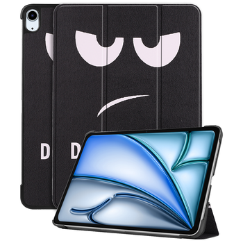 Betaalbare Hoesjes iPad Air 6 11 (2024) Hoesje Book Case - Don't Touch Me