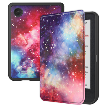 Betaalbare Hoesjes Kobo Clara Colour Hoesje Book Case - Galaxy