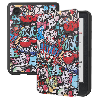 Betaalbare Hoesjes Kobo Clara Colour Hoesje Book Case - Graffity