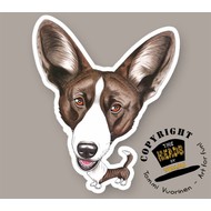 Heads Welsh Corgi (Cardigan)