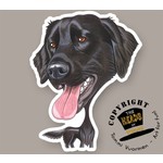 Heads Flat-coated Retriever