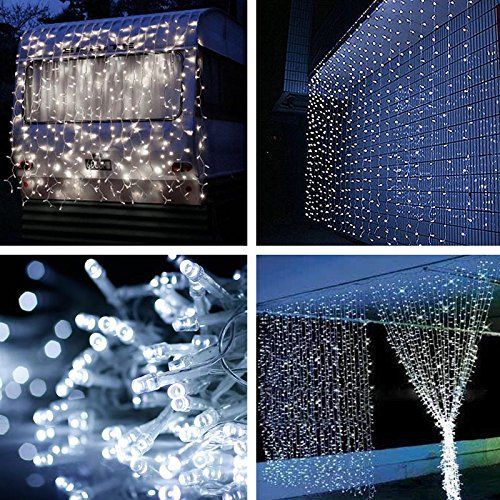 3M x 3M LED Lichtervorhang, 8 Modi, 306 LEDs, Lichterkette