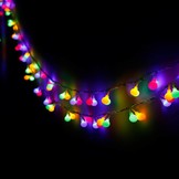 100er LED Kugel Lichterkette, 10M Mehrfarbig, 8 Modi mit Memory-Funktion, Innen/ Außen, RGB