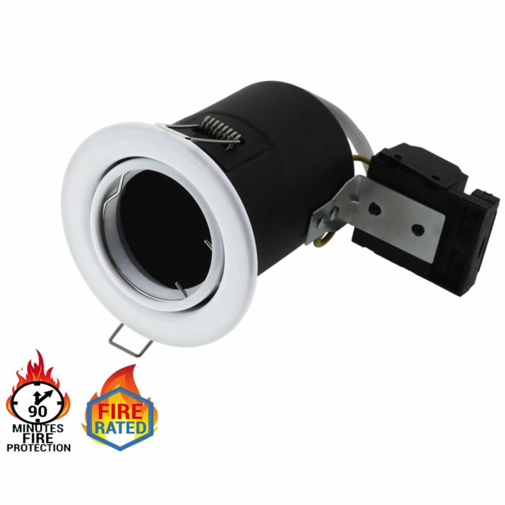 Einbaurahmen für GU10 Schwenkbar IP20 (versch. Farben!)