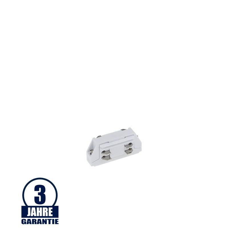 Mini Verbinder für 3Ph. Stromschiene Professional Weiß