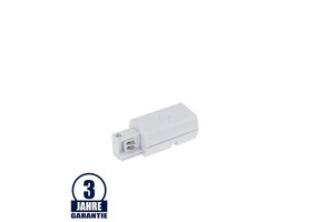 L-Anfangseinspeisung für 3Ph. Stromschiene Professional Weiß