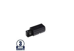 L-Anfangseinspeisung für 3Ph. Stromschiene Professional Schwarz