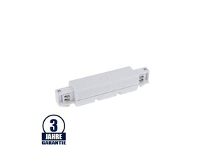Verbinder für 3Ph. Stromschiene Professional Weiß