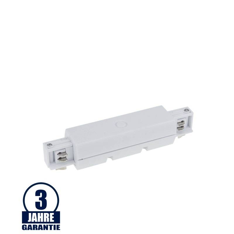 Verbinder für 3Ph. Stromschiene Professional Weiß