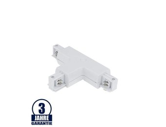 T-Verbinder für 3Ph. Stromschiene Professional Weiß