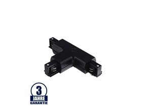 T-Verbinder für 3Ph. Stromschiene Professional Schwarz