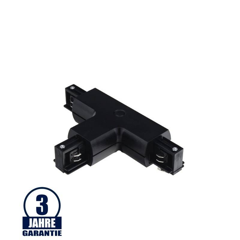 T-Verbinder für 3Ph. Stromschiene Professional Schwarz