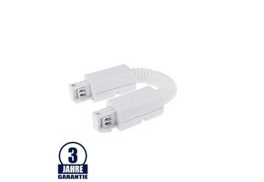 Flex-Verbinder für 3Ph. Stromschiene Professional Weiß