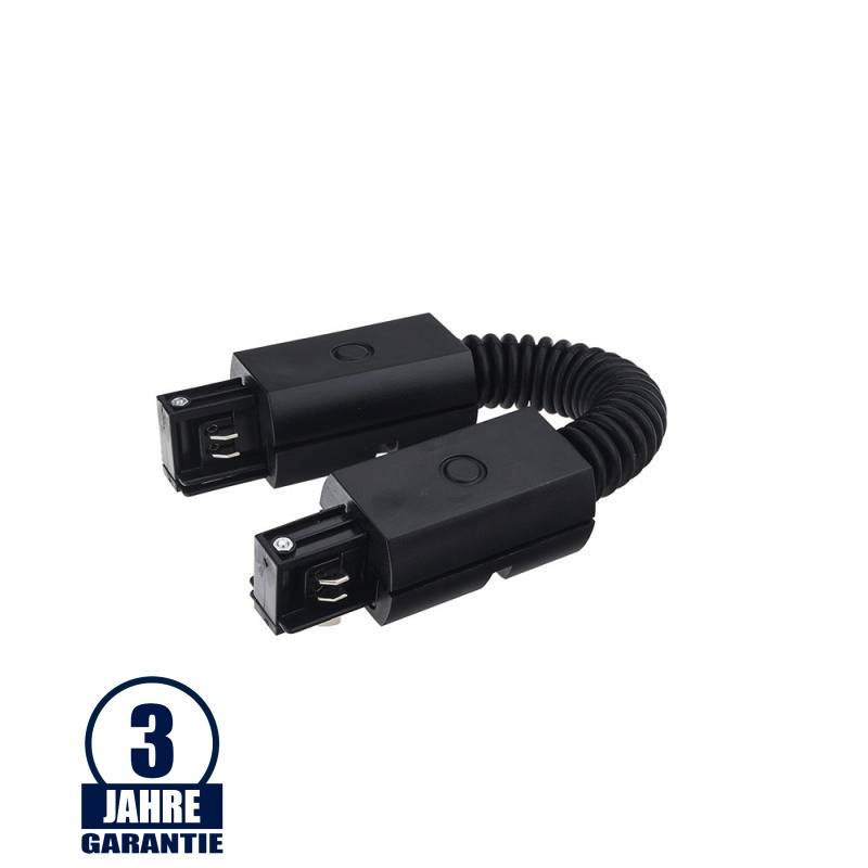 Flex-Verbinder für 3Ph. Stromschiene Professional Schwarz