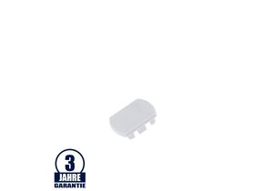 Endkappe für 3Ph. Stromschiene Professional Weiß