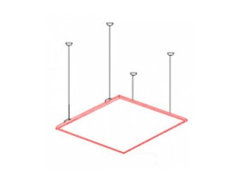 Seilabhängung SET für LED Panel