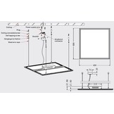 Seilabhängung SET für LED Panel