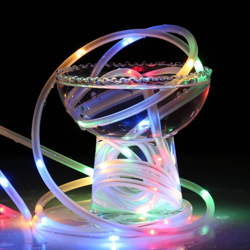 RGB USB Lichtschlauch mit 100 LEDs, 10M LED Lichterkette mit Fernbedienung, IP65 Wasserfest, Zeitschaltuhr Merkfunktion