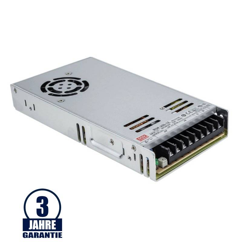 MEAN WELL 12V DC Metall Netzteil 75W bis 320W