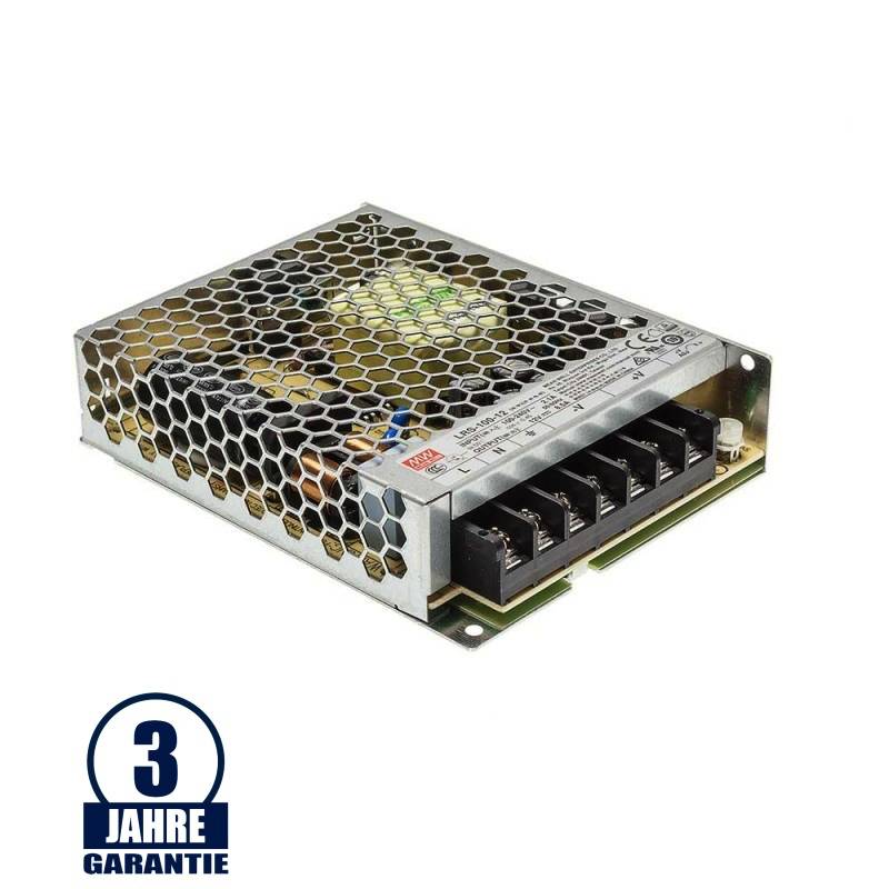 MEAN WELL 12V DC Metall Netzteil 75W bis 320W